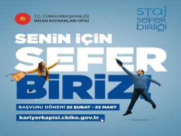 Cumhurbaşkanlığı Staj Seferbirliği Programı