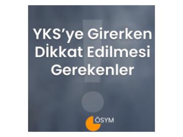 YKS’ye Girerken Dikkat Edilmesi Gerekenler