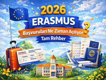 2026 Erasmus Başvuruları Ne Zaman Açılıyor? Tam Rehber
